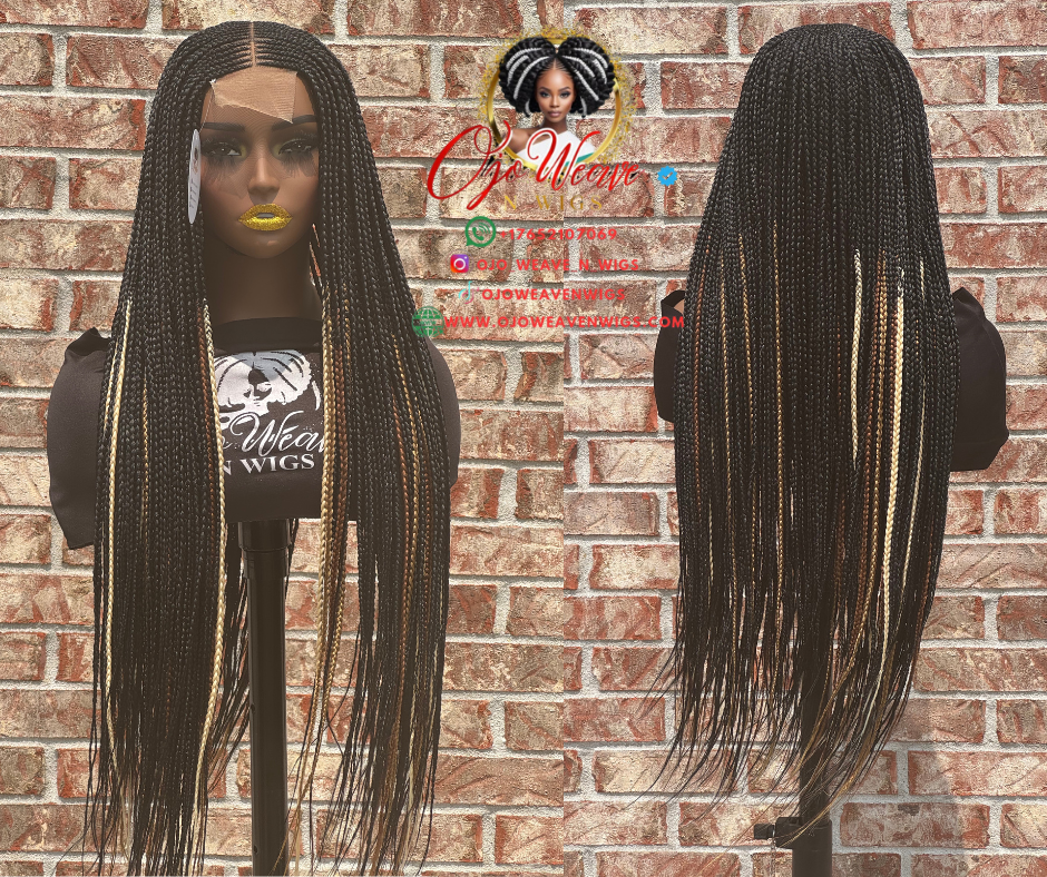 Bianca Unit Wig 32 inch Made to Order