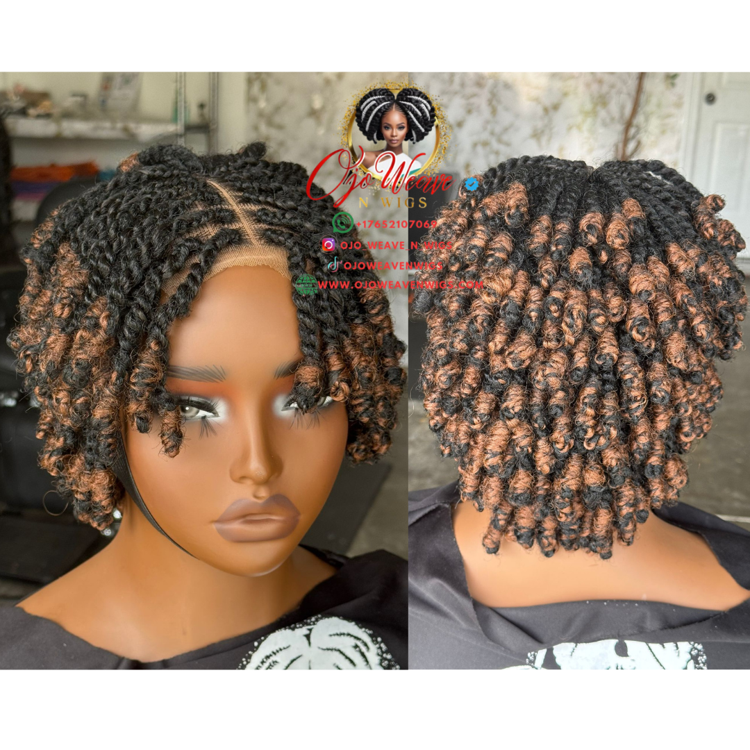 Timini Kinky 1/30 Glueless Closure Wig - Made to Order