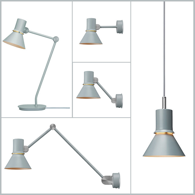 Anglepoise Type 80 collection of wall lamps, table lamp and pendant for complete overall look