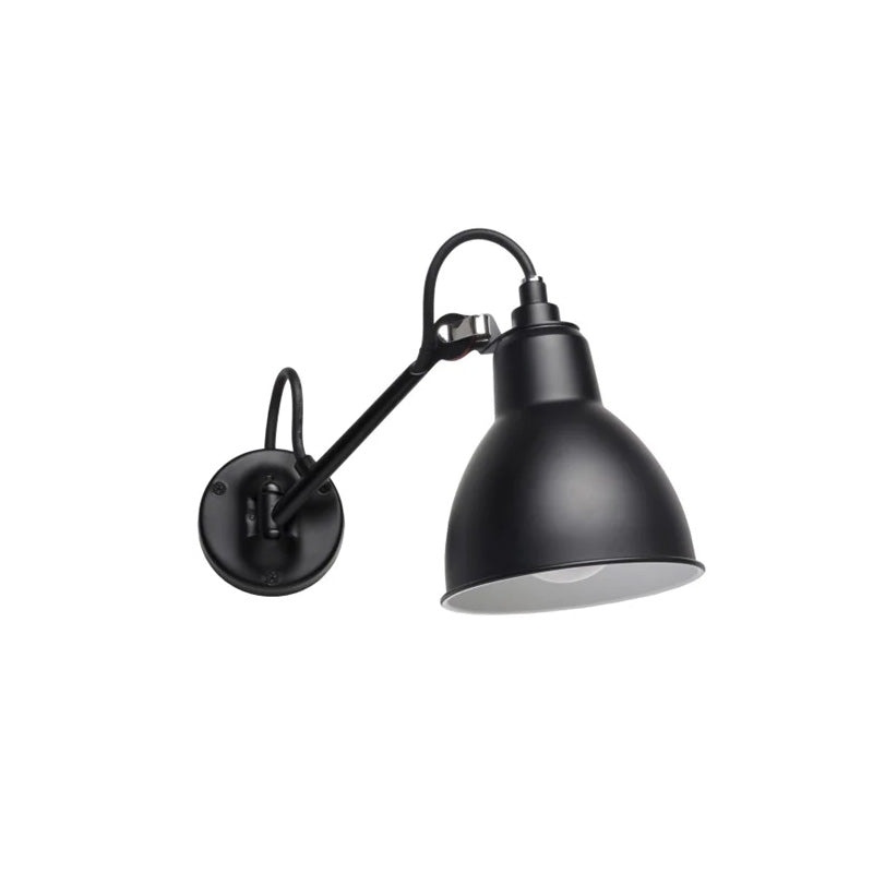 DCWéditions Gras n°104 wall lamp black steel especially for bathrooms