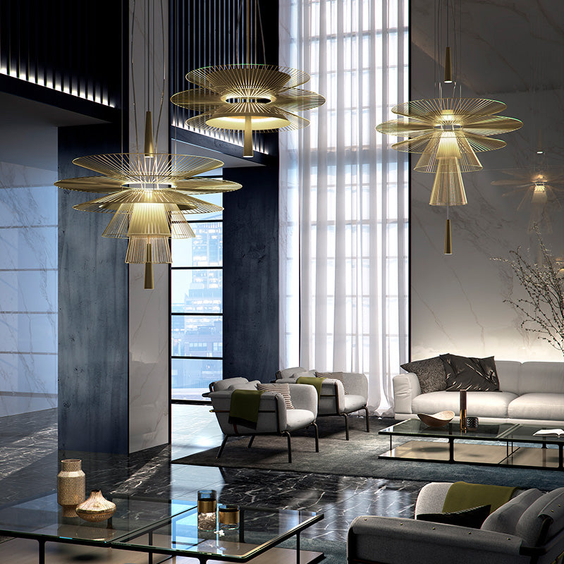 Forestier Gravity Pendant monumental design, functional and ambient light