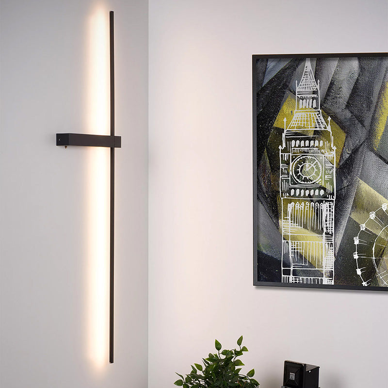 Lucide Segin minimalist wall lamp vertically mounted