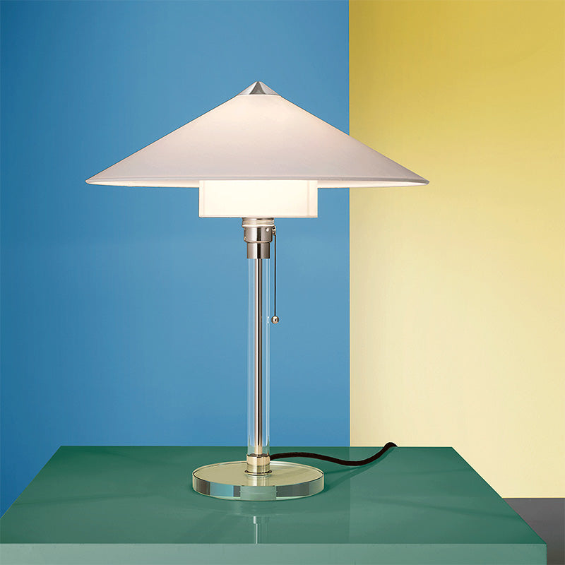 Tecnolumen Wagenfeld W27 table lamp typical Wagenfeld and Bauhaus design