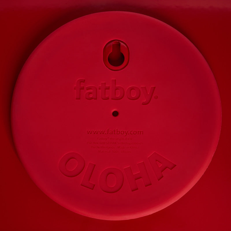 Fatboy Oloha LED light use as table lamp or wall light with eyelet on the back