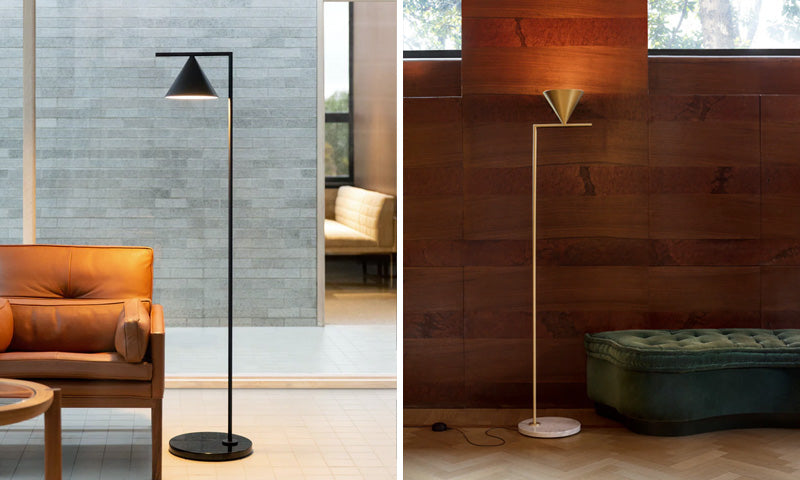 Flos Captain Flint Floor Lamp, more than light, floor lamp shapes interior