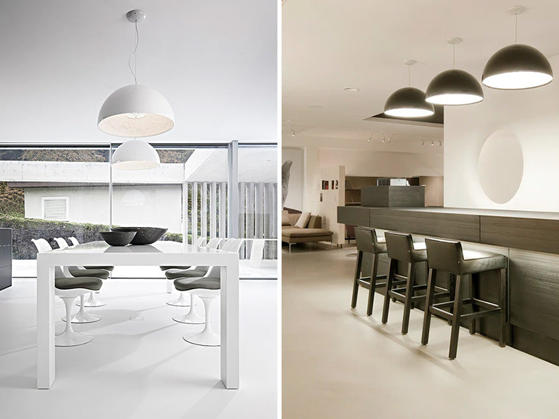 Flos Skygarden Pendant several colors, can be hung alone but also in rows