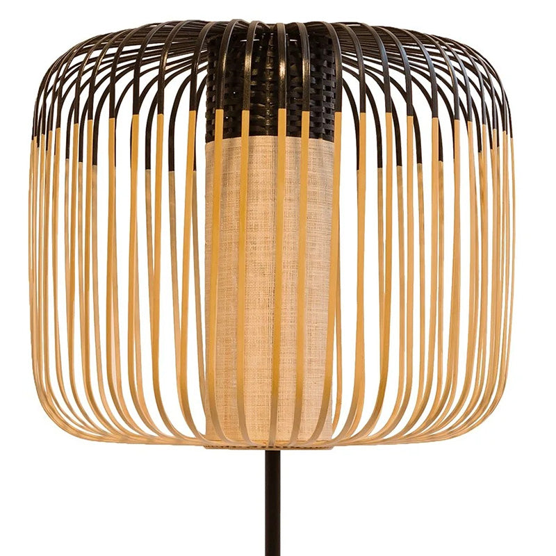 Forestier Bamboo Floor Lamp details