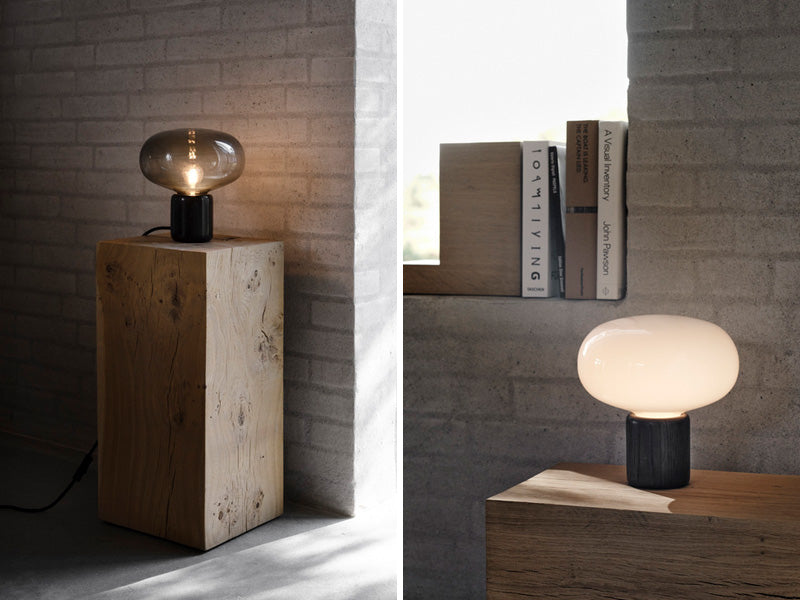 New Works Karl-Johan table lamp 2 combinations