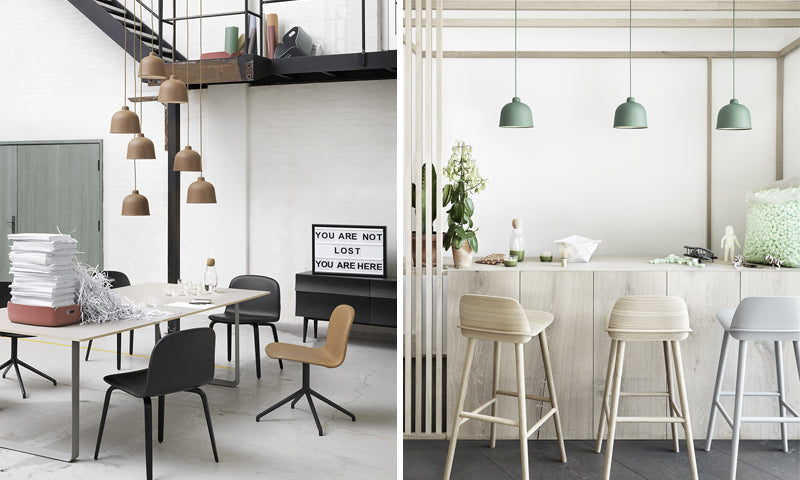 Muuto Grain Pendant lamp hang in clusters or rows