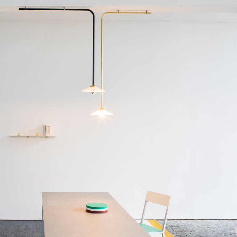 Valerie Objects Ceiling lamps by Muller Van Severen graphic lines that shape your interiors, beautifull 2 sizes combined