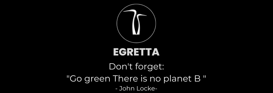 John Locke famous saying to preserve nature: Go green, there is no planet B.