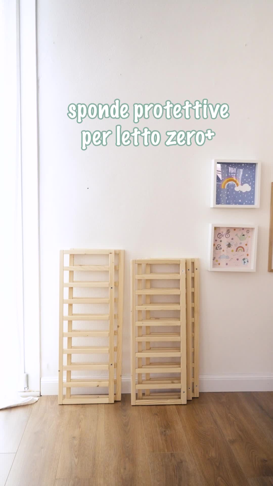 Sponde protettive per letto Montessori zero+ Earth e Dream – nabè