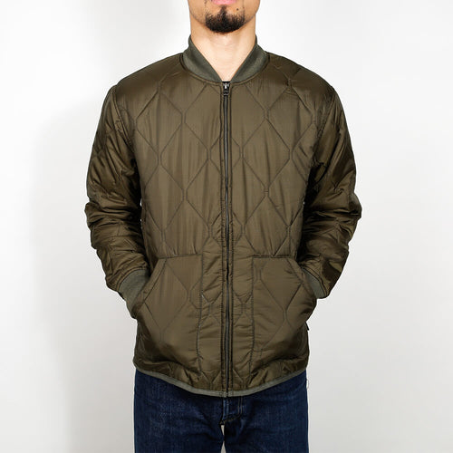 Stussy Quilted Military Jacket - Olive