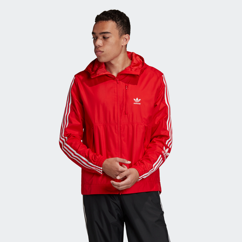 Adidas Lock Up Windbreaker Jacket - Lush Red