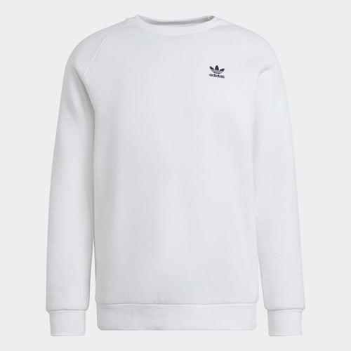 Adidas Trefoil Essentials Crew Neck - White