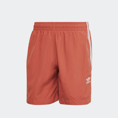 Adidas 3 Stripes Swim Shorts - Magic Earth