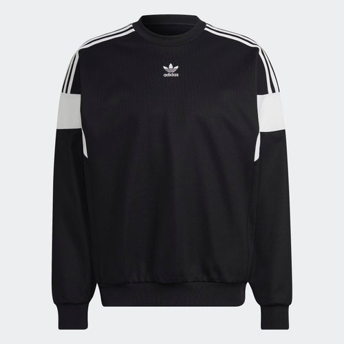 Adidas Classics Cutline Crew Sweatshirt - Black
