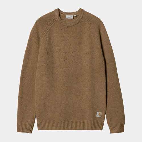 Carhartt WIP Anglistic Sweater - Speckled Jasper