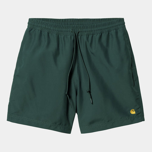 Carhartt WIP Chase Swim Trunk - Juniper / Gold