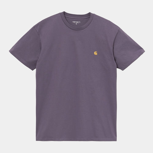Carhartt WIP S/S Chase T-Shirt - Provence / Gold
