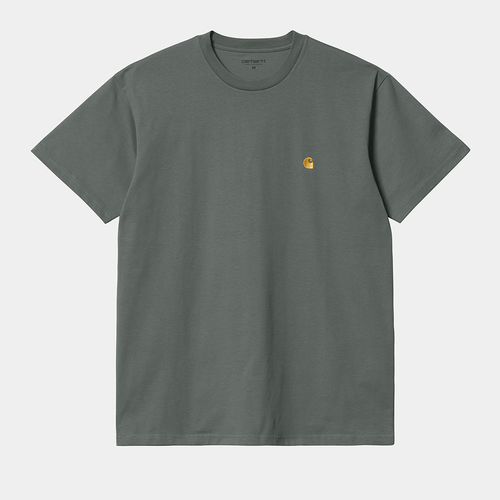 Carhartt WIP S/S Chase T-Shirt - Thyme / Gold