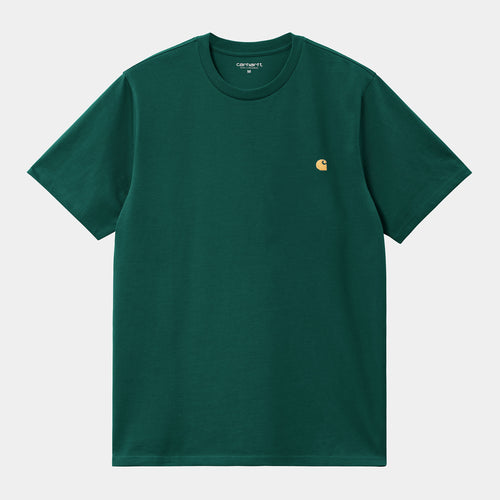 Carhartt WIP S/S Chase T-Shirt - Chervil / Gold