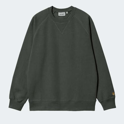 Carhartt WIP Chase Sweatshirt - Jura / Gold