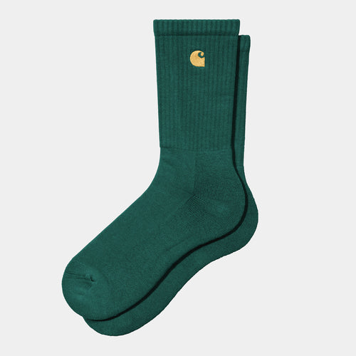 Carhartt WIP Chase Socks - Chervil / Gold