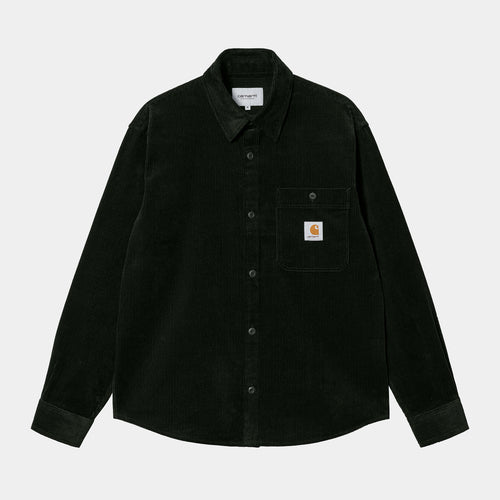 Carhartt WIP L/S Flint Shirt - Boxwood / Wax