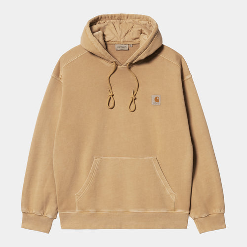 Carhartt WIP Hooded Nelson Sweat - Dusty Hamilton Brown