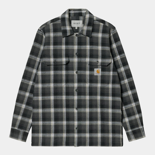 Carhartt WIP L/S Hepner Shirt - Hepner Check / Blacksmith