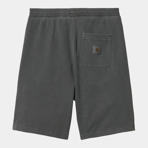 Carhartt WIP Nelson Sweat Short - Charcoal (garment dyed)