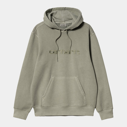 Carhartt WIP Hooded Duster Sweat - Yucca (garment dyed)