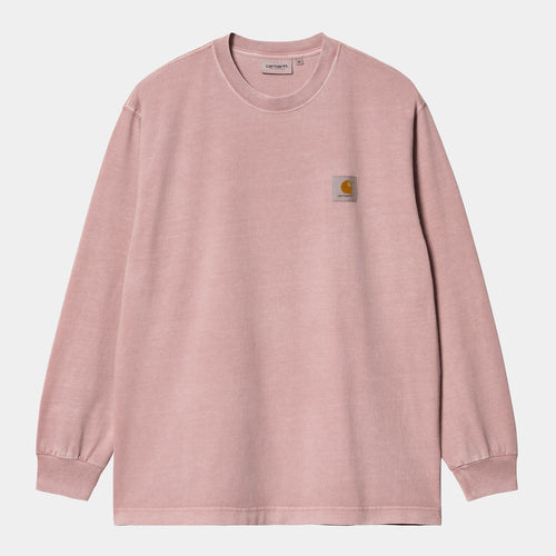 Carhartt WIP L/S Vista T-Shirt - Glassy Pink
