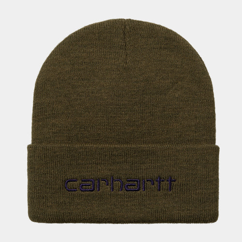 Carhartt WIP Script Beanie - Highland / Cassis