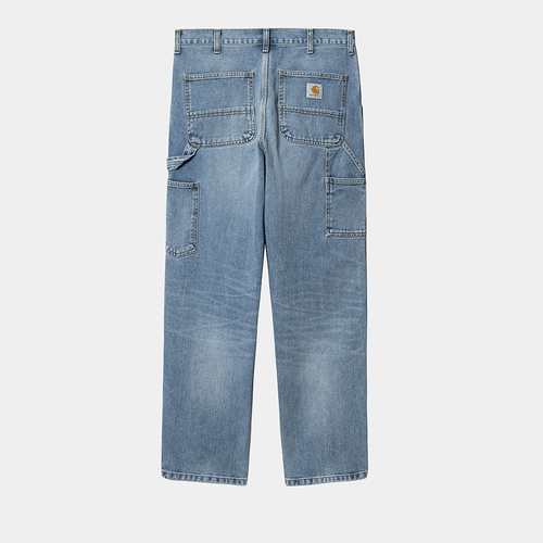 Carhartt WIP Single Knee Pant - Blue (light used wash)