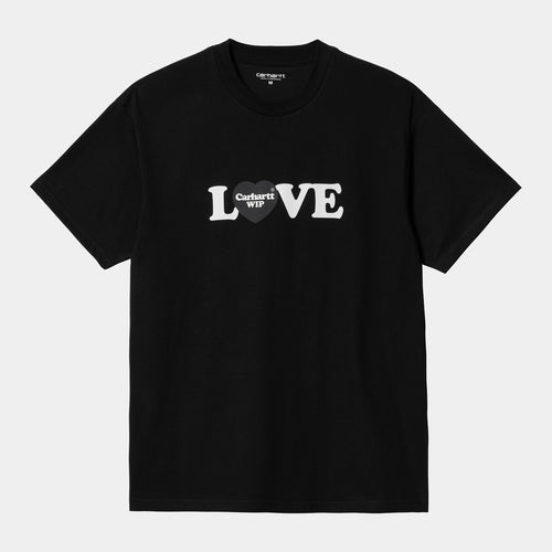 Carhartt WIP S/S Love T-Shirt - Black