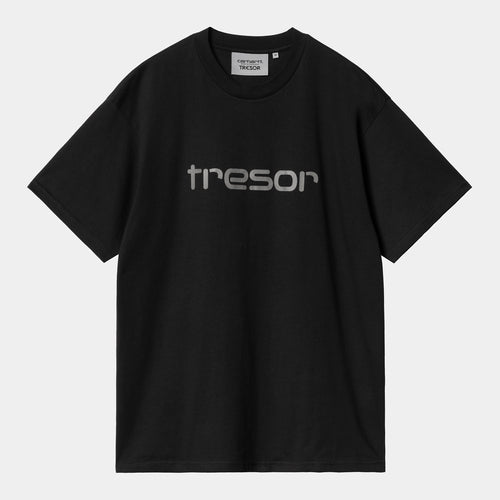 Carhartt WIP x TRESOR Techno Alliance S/S T-Shirt - Black / Dark Grey Reflective