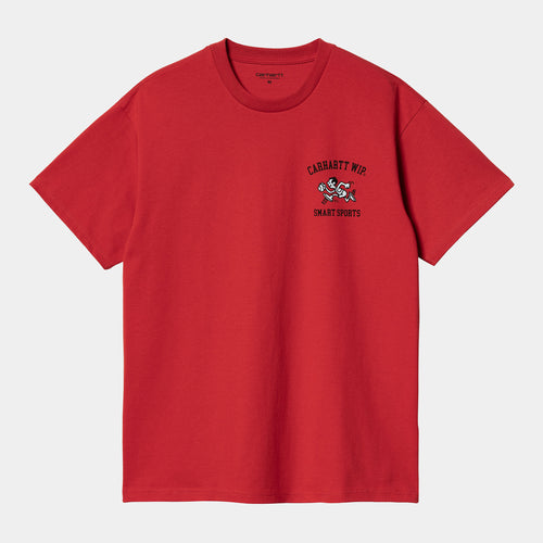 Carhartt WIP S/S Smart Sports T-Shirt - Samba / Red