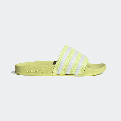 Adidas Adilette W - Pulse Yellow / Cloud White / Pulse Yellow