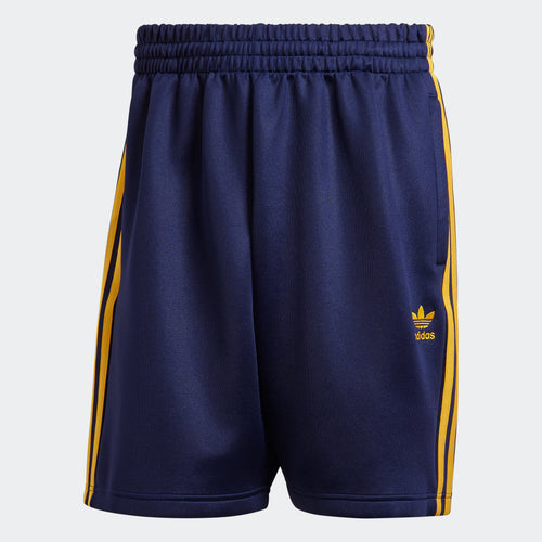 Adidas Classics+ Shorts - Dark Blue / Crew Yellow