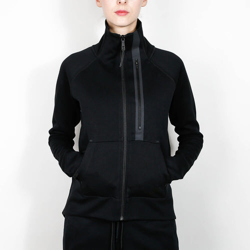 Nike Wmns Tech Fleece Moto Cape - Black / Black