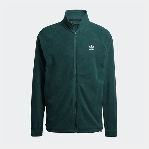 Adidas Adicolor Classics Trefoil Teddy Fleecejacke - Mineral Green