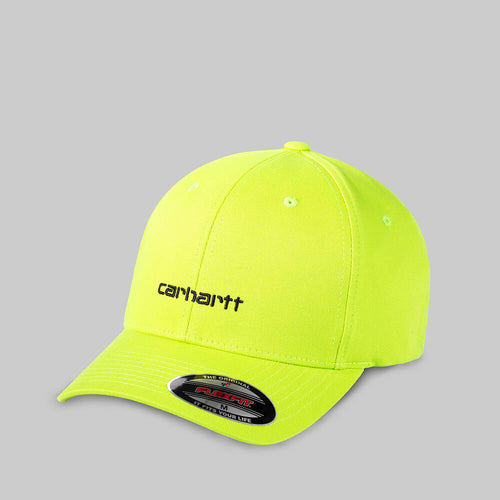 Carhartt WIP Script Cap - Lime / Black