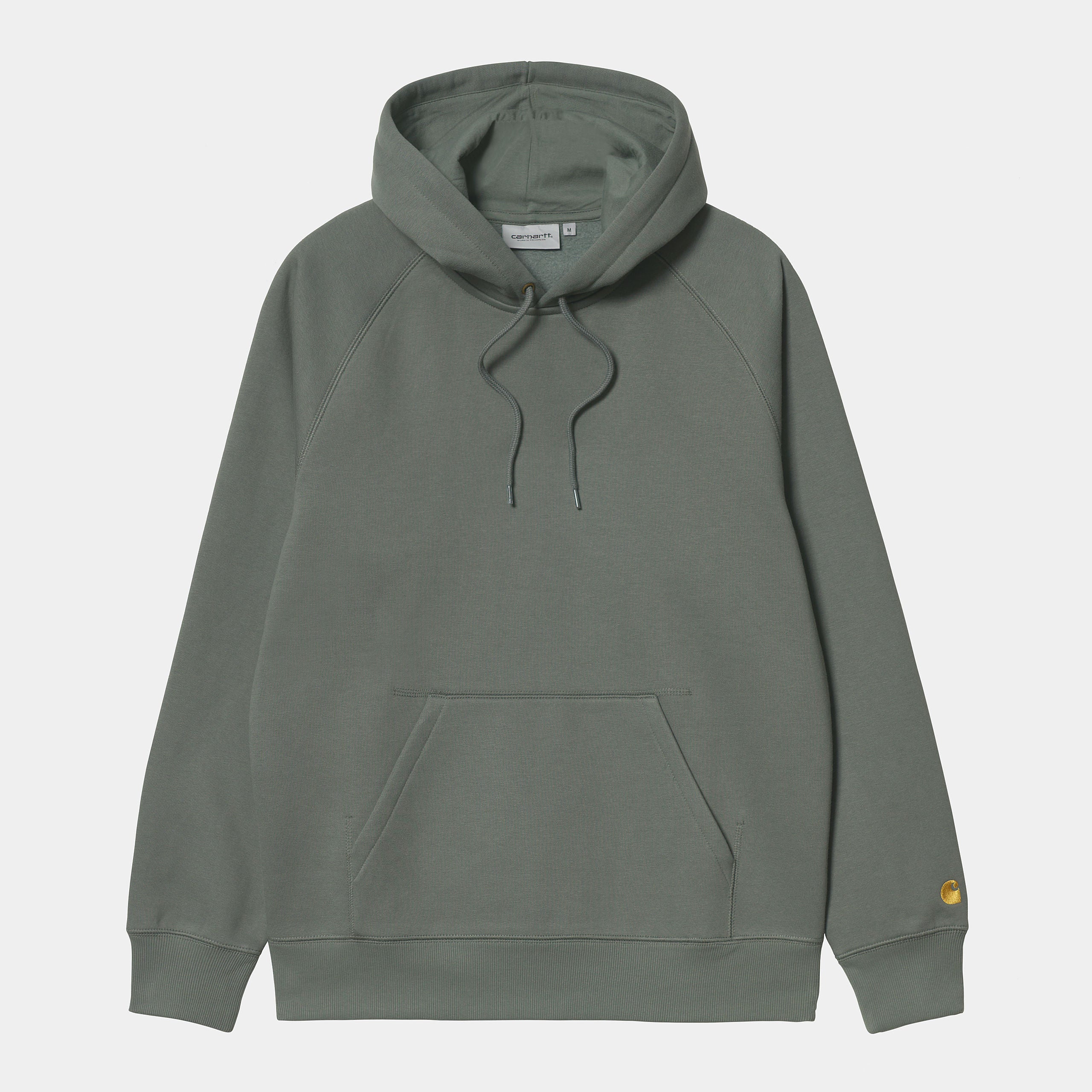 Carhartt WIP Hooded Chase Sweat - Thyme / Gold product