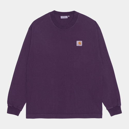 Carhartt WIP L/S Vista T-Shirt - Dark Iris