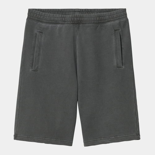Carhartt WIP Nelson Sweat Short - Black (garment dyed)