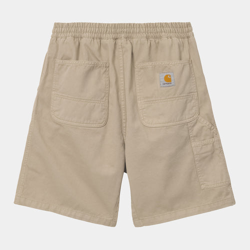 Carhartt WIP Flint Short: Wall - STAB Shorts, kurze Hose, Hosen kaufen, Streetwear Shop, Adidas Schuhe, Sneaker Store.