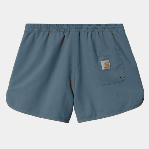 Carhartt WIP Rune Swim Short: Storm Blue - STAB Shorts, Badehose kaufen, Streetwear in Berlin, Sneaker Shop, Adidas Schuhe.