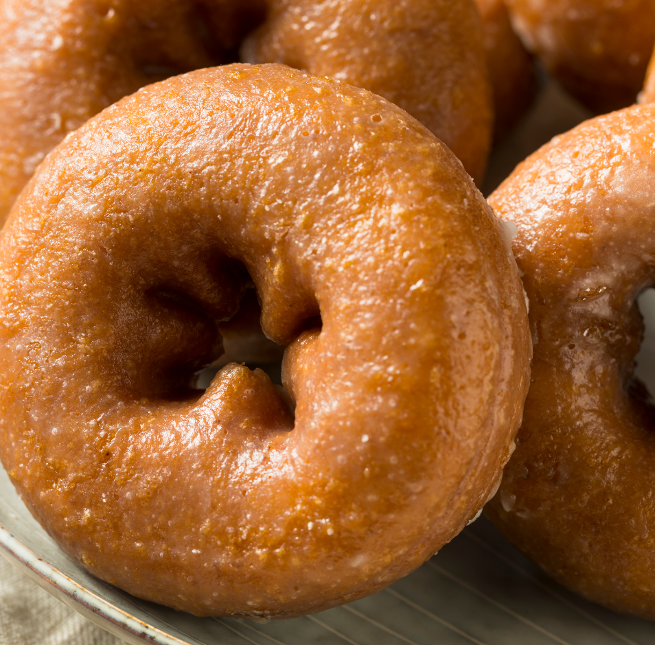 Cinnamon Sugar Protein Pumpkin Donuts